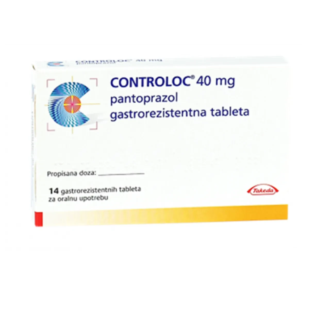 CONTROLOC  40MG 14TAB